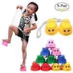 �chasses �quilibre enfants - swarey - 5 paires - jouet de plein air - mixte - a partir de 3 ans