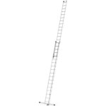 Echelle coulissante � corde 2 plans 2x18 �chelons 87m / 95m en alu hailo profistep duo
