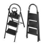 �chelle pliante - flasidu - mod�le 9038 - fer - charge maximale 150kg - p�dale extra - large