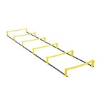 Echelle de rythme double usage - tremblay - boxe - kick - boxing - 8 lattes - jaune