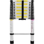 chelle tlescopique en aluminium naizy - 38m - charge 150kg - argent