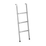 Relaxdays chelle trampoline 96 cm  accrocher 3 barres accessoire extrieur universel acier argent