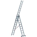 Echelle transformable semi - professionnelle - escalux - 3x10 barreaux - hauteur de travail 7m48 - aluminium ... Echelle transformable semi - professionnelle - escalux - 3x10 barreaux - hauteur de travail 7m48 - aluminium ...