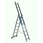 Echelle transformable semi - professionnelle escalux 3x7 barreaux - charge maximale 150 kg