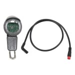 Eclairage avant de vlo lectrique - kimiss - phare 5w - 6 - 60v - connecteur tanche - aluminium durable ...
