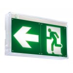 Commande clairage bloc de secours led baes evacuation etanche 1h sati 226703 kaufel