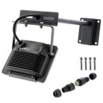 Eclairage enseigne - projecteurs led 20w extrieur pour faades magasin - support inclinable - bras dport ...