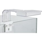 Eclairage led - zolux - aquaya - 15 leds blanches - 3 leds bleues - tactile pour aquarium