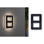 Eclairage solaire pour numéro de maison - paulmann - 79849 - led intégrée - noir - métal Eclairage solaire pour numéro de maison - paulmann - 79849 - led intégrée - noir - métal