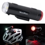 Lampe davertissement de casque de vélo - wozwe - feu avant et arrière haute intensité 2 en 1 - ip66 étanche ... Lampe davertissement de casque de vélo - wozwe - feu avant et arrière haute intensité 2 en 1 - ip66 étanche ...