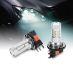 Ampoules led h15 - vvikizy - 80w - blanc pur - longue dur�e de vie 60000h - �conomie d�nergie 40 - 80% ...