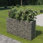 Economique haute qualit� jardini�re � gabion acier galvanis� 180 x 50 x 100 cm