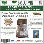 copige version vissage  55 cm solupin collier pige chenille processionnaire du pin et du cdre