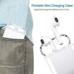 �couteurs bluetooth oreillettes sans fil casque bluetooth 4. 2 wireless st�r�o intra - auriculaire charge ...