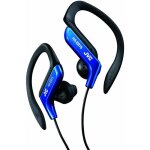 Ecouteurs clip sport ajustables finition bleue r�sistant aux �claboussures bass boost