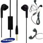 Ecouteurs earpods casque kit pieton main libre oreillette original samsung noir pour galaxy a03 a03s ...