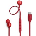 Ecouteurs filaires jbl tune 310c - usb - c - prise en charge hi - res - rouge