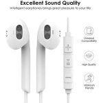 couteurs intra - auriculaires couteurs isolation acoustique du heavy bass couteurs avec micro compatible ...