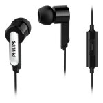 �couteurs intra - auriculaires - philips - noir - r�duction de bruit - t�l�commande int�gr�e - confort ...