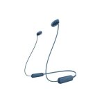 Ecouteurs intra - auriculaire tour de cou sans fil bluetooth sony wi - c100 bleu Ecouteurs intra - auriculaire tour de cou sans fil bluetooth sony wi - c100 bleu