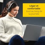 Ecouteurs - jabra - evolve2 30 - sans fil - lger - confortable