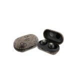 �couteurs sans fil bluetooth 5. 3 enc s�rie 4g tactiles avec �tui de chargement guess marron