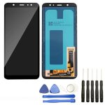Ecran complet compatible avec samsung galaxy a6 + plus 2018 sm - a605fn noir vitre tactile + �cran lcd ...