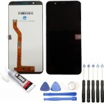Ecran complet: vitre + lcd compatible avec asus zenfone max pro m1 zb602kl taille 6 noir + kit outils ...