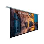 Ecrans electriques encastrables - kimex - ecran de projection motoris encastrable 180 x 101m - format ...