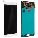 Ecran lcd galaxy note 4 vitre tactile bloc cran complet original samsung blanc