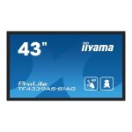 �cran lcd - iiyama - prolite tf4339as - 43 pouces - 4k - �cran tactile multipoint