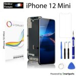 Ecran lcd pour iphone 12 mini - ouismart - incell - noir - verre tremp�