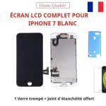 Ecran lcd vitre tactile complet pour iphone 7 blanc