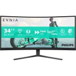 Ecran pc gamer incurv� - philips - 34 - wqhd - 180hz - dalle fast va - 1ms - 34m2c3500l / 00