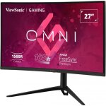 Ecran pc gamer incurv - viewsonic vx2718 - pc - mhdj - 27 fhd - dalle va - 1 ms - 165hz - pied rglable ...