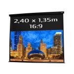 Ecrans electriques - kimex - ecran de projection motoris� 240 x 135m - format 16:9 - carter noir - 042 ...
