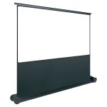 Ecran de projection portable oray butterfly mobile - 150x200 cm - blanc mat occultant