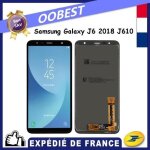 Ecran pour samsung galaxy j6 plus 2018 j610 noir complet vitre tactile + lcd Ecran pour samsung galaxy j6 plus 2018 j610 noir complet vitre tactile + lcd