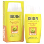 �cran solaire visage - isdin - fusion water magic alcaraz - spf 50 - texture ultra - l�g�re - 50 ml