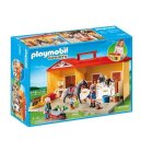 Ecurie transportable - playmobil - 71393 - 3 personnages - 2 chevaux - accessoires inclus Ecurie transportable - playmobil - 71393 - 3 personnages - 2 chevaux - accessoires inclus