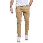 Pantalon homme edo jean - pantalon chino slim - marron - sullivan
