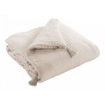 Edredon ou bout de lit gaa toutes dimensions gaze de coton - gaa pampa - 90 x 200 cm