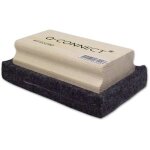 Effaceur - q - connect - 110 x 70 mm - feutre - bois - blanc