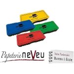 Effaceur de tableau blanc - liderpapel - 130 x 60 mm - couleurs assorties - magn�tique - pratique