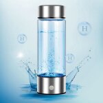 Egouttoir a carafe - bouteille d?eau � hydrog�ne portable 420ml rechargeable riche en antioxydants bouteille ...