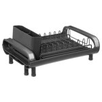 Égouttoir extensible avec plateau etira 49cm gris Égouttoir extensible avec plateau etira 49cm gris