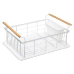 gouttoir & range - couverts modern 46cm blanc