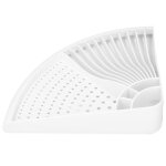 Égouttoir à vaisselle - qiilu - plastique - 34 cm - design contemporain - Économise de lespace Égouttoir à vaisselle - qiilu - plastique - 34 cm - design contemporain - Économise de lespace