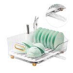 gouttoir  vaisselle - sonew - blanc transparent - plastique - design contemporain - drain automatique ...