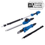 Elagueuse 18cm + taille - haies 41cm sans fil c - phts410 - x - tlscopique - scheppach 20v ixes - sans ...